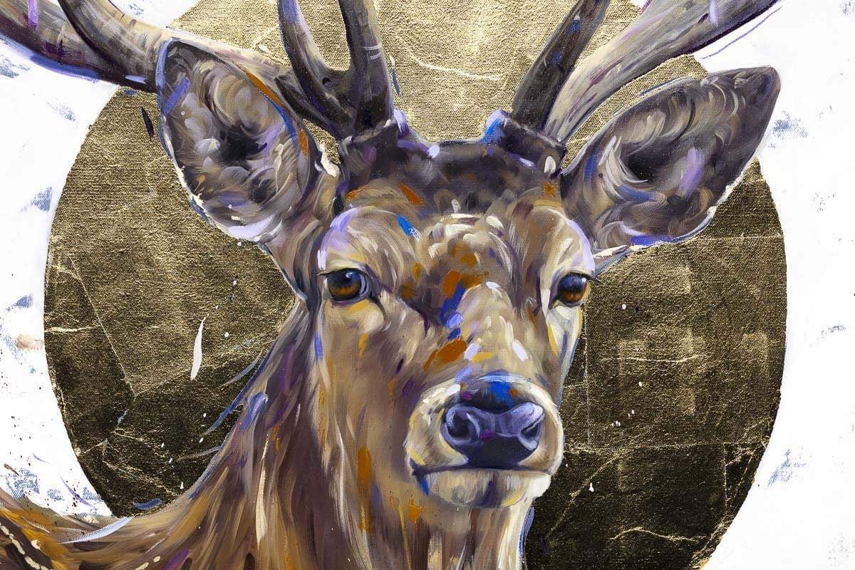 Still Moment - Original - SOLD by artist Lyndsey Selley - Wyecliffe Galleries