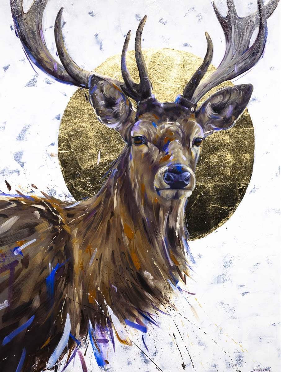 Still Moment - Original - SOLD by artist Lyndsey Selley - Wyecliffe Galleries