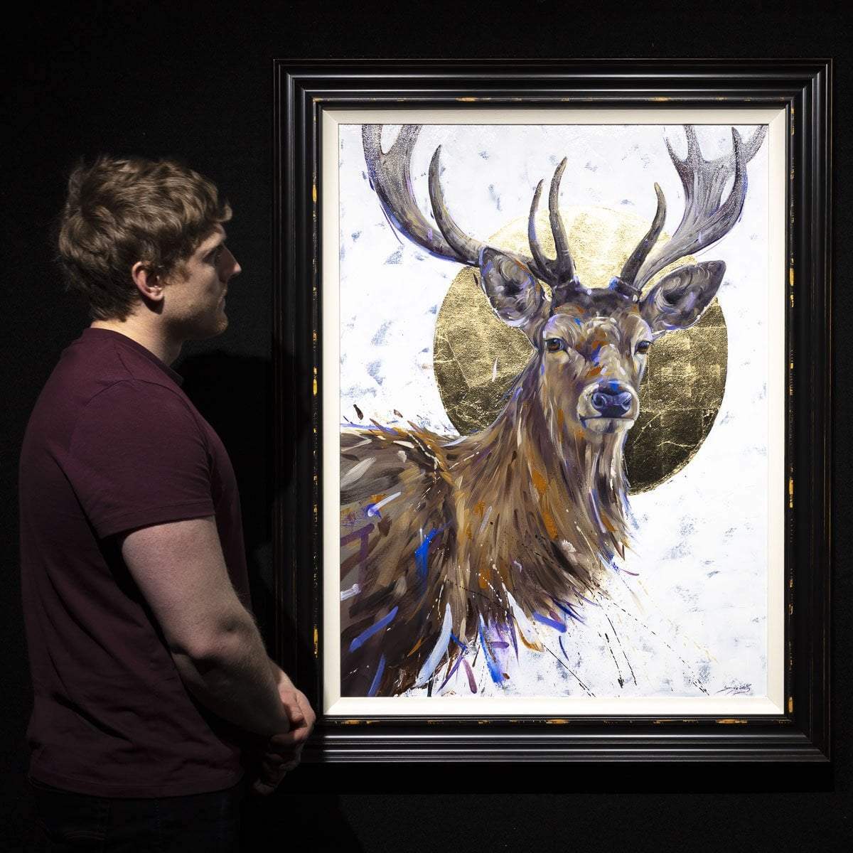 Still Moment - Original - SOLD by artist Lyndsey Selley - Wyecliffe Galleries