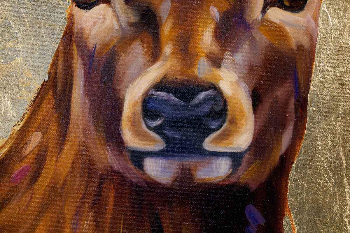 The Wanderer - Original - SOLD by artist Lyndsey Selley - Wyecliffe Galleries