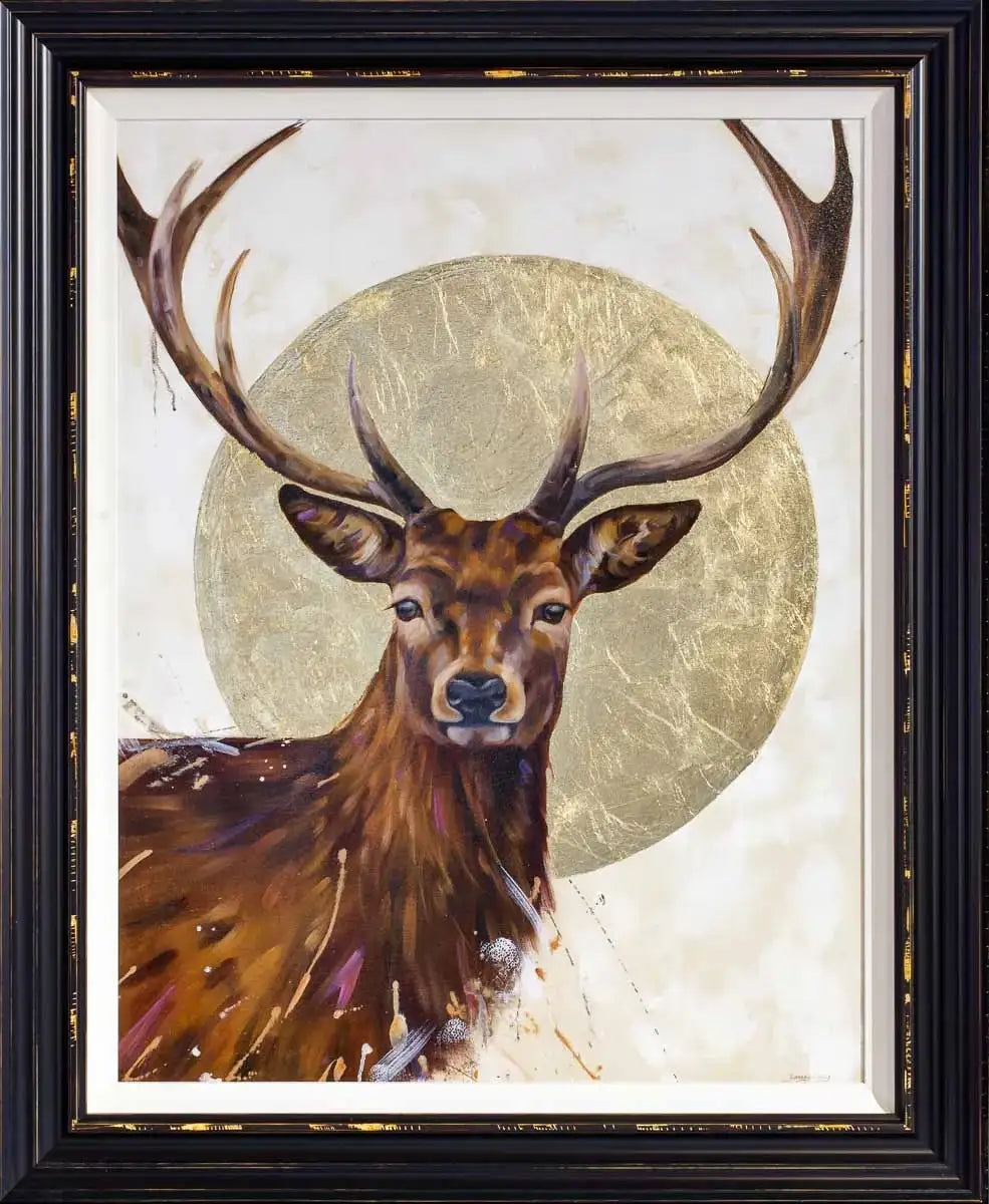 The Wanderer - Original - SOLD by artist Lyndsey Selley - Wyecliffe Galleries