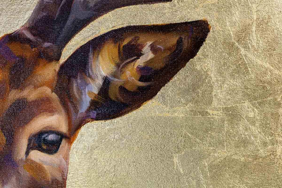 The Wanderer - Original - SOLD by artist Lyndsey Selley - Wyecliffe Galleries