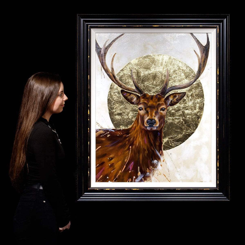 The Wanderer - Original - SOLD by artist Lyndsey Selley - Wyecliffe Galleries