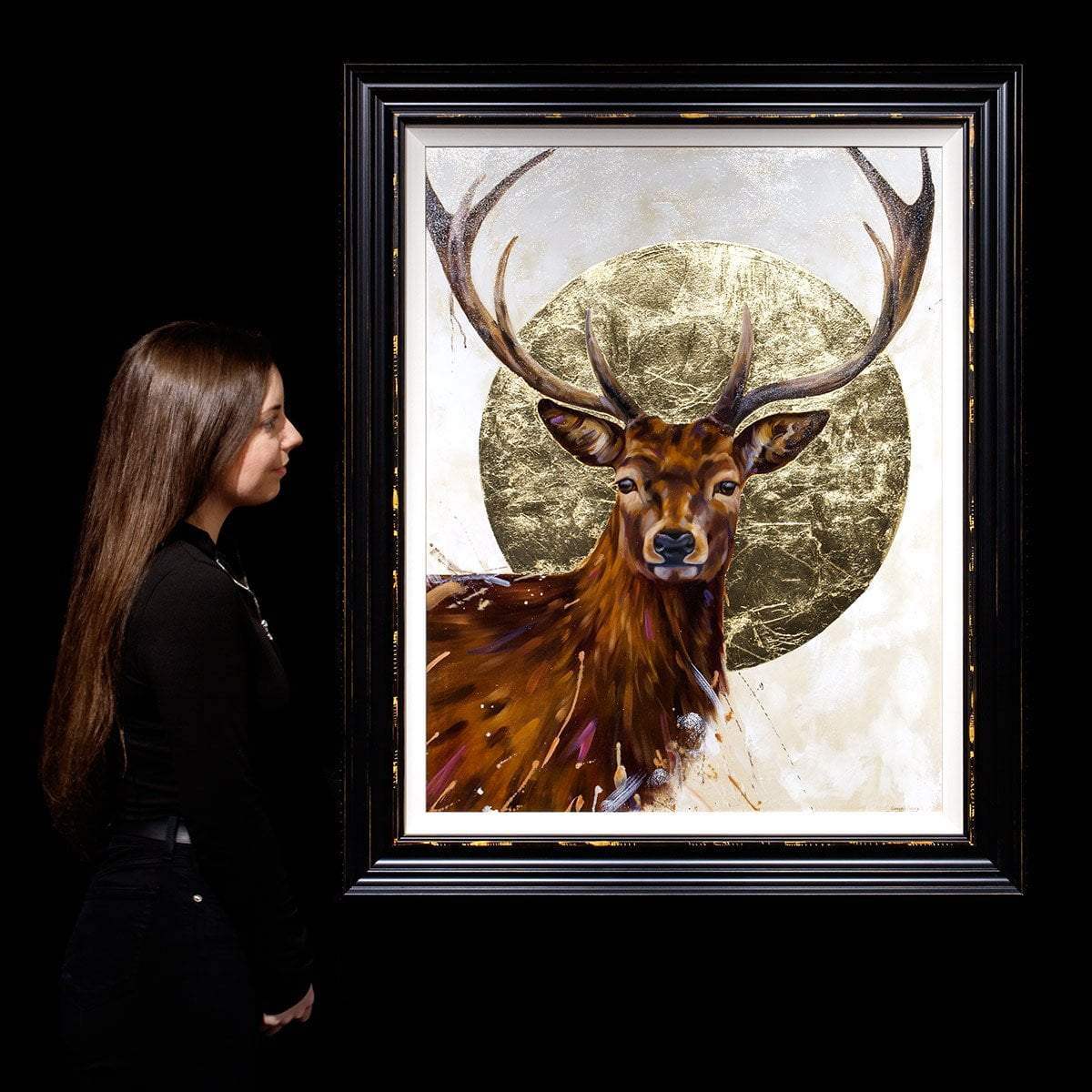 The Wanderer - Original - SOLD by artist Lyndsey Selley - Wyecliffe Galleries