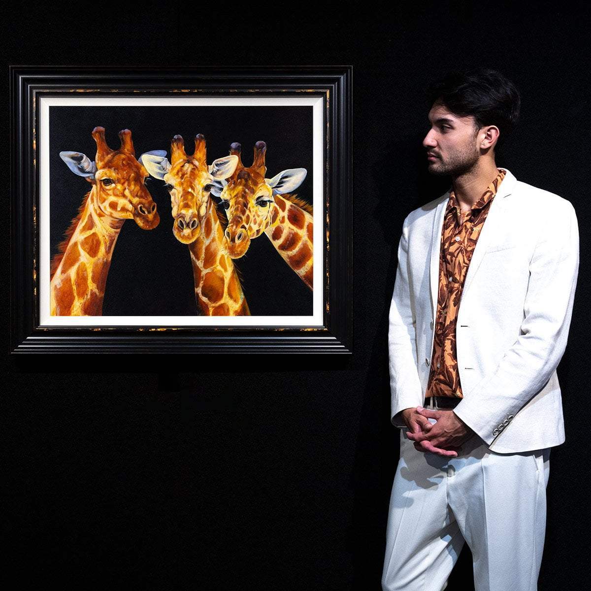 A Tower - Original - SOLD by artist Lyndsey Selley - Wyecliffe Galleries