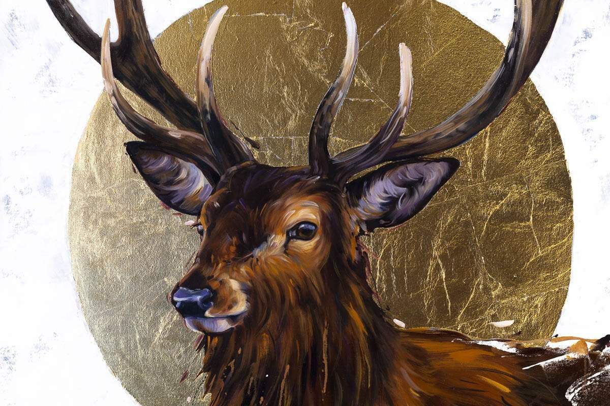 Wilderness - Original by artist Lyndsey Selley - Wyecliffe Galleries