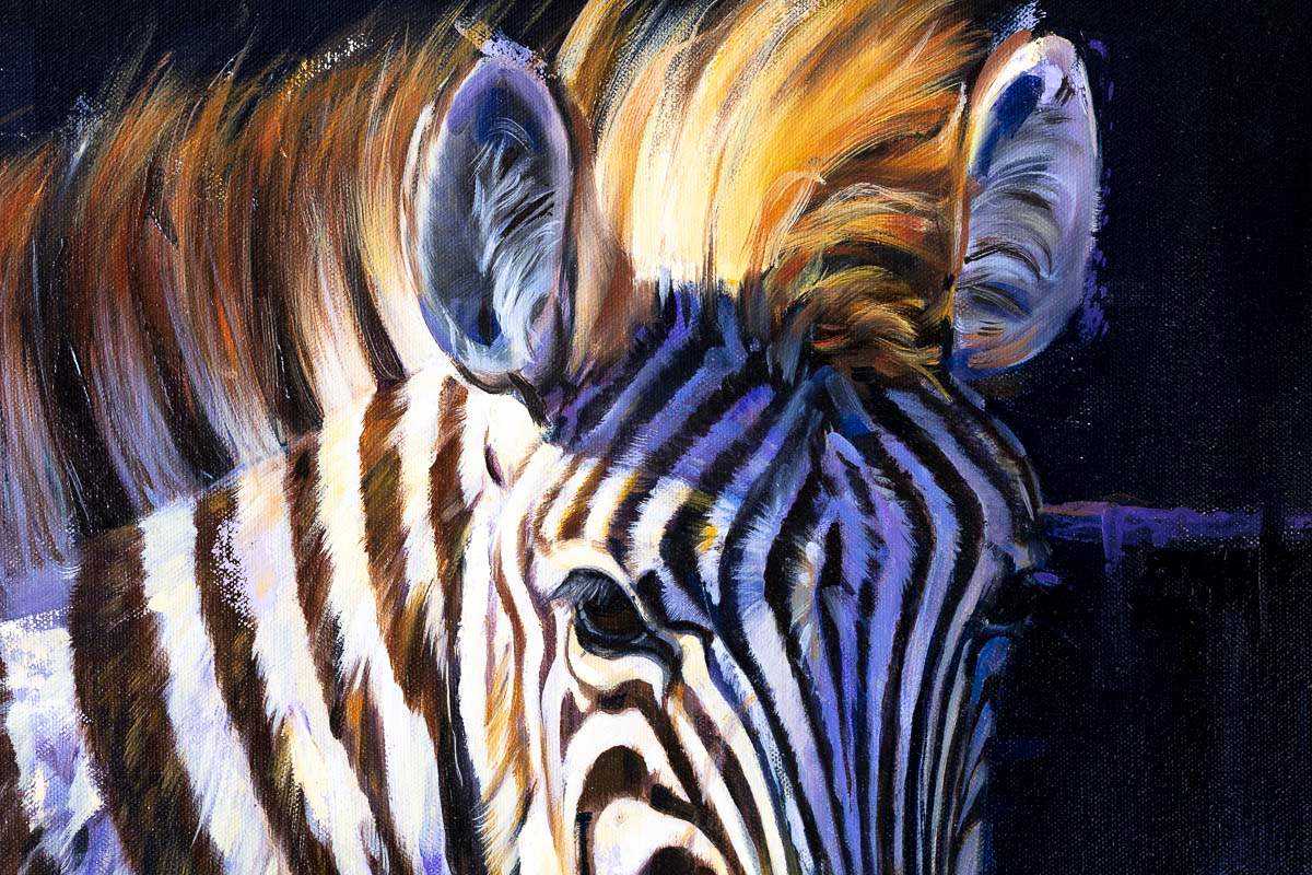 Zaza - Original by artist Lyndsey Selley - Wyecliffe Galleries