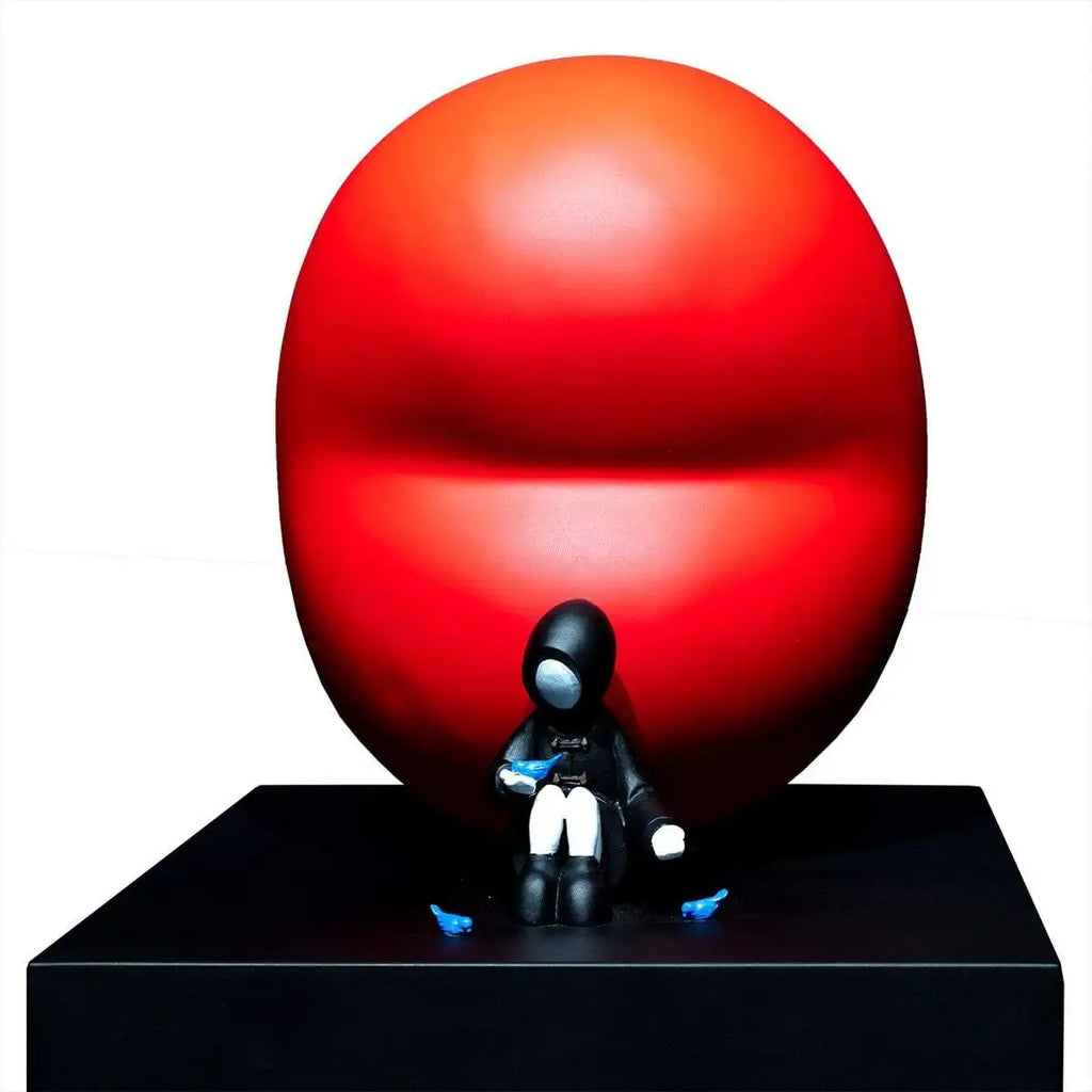 Feed the Birds - Sculpture - SOLD by artist Mackenzie Thorpe - Wyecliffe Galleries