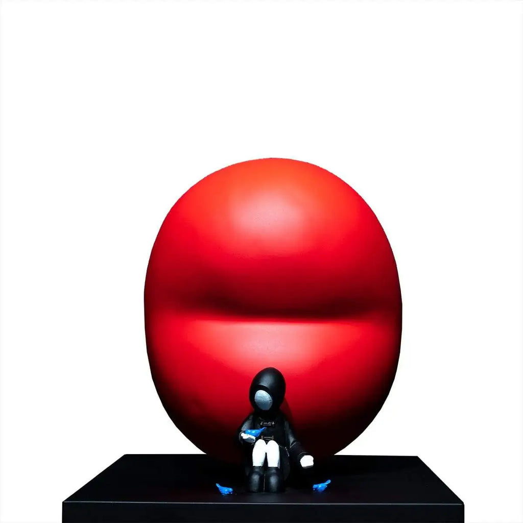 Feed the Birds - Sculpture - SOLD by artist Mackenzie Thorpe - Wyecliffe Galleries