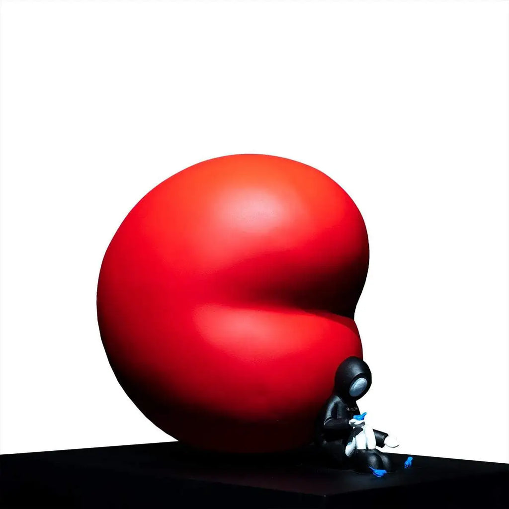 Feed the Birds - Sculpture - SOLD by artist Mackenzie Thorpe - Wyecliffe Galleries