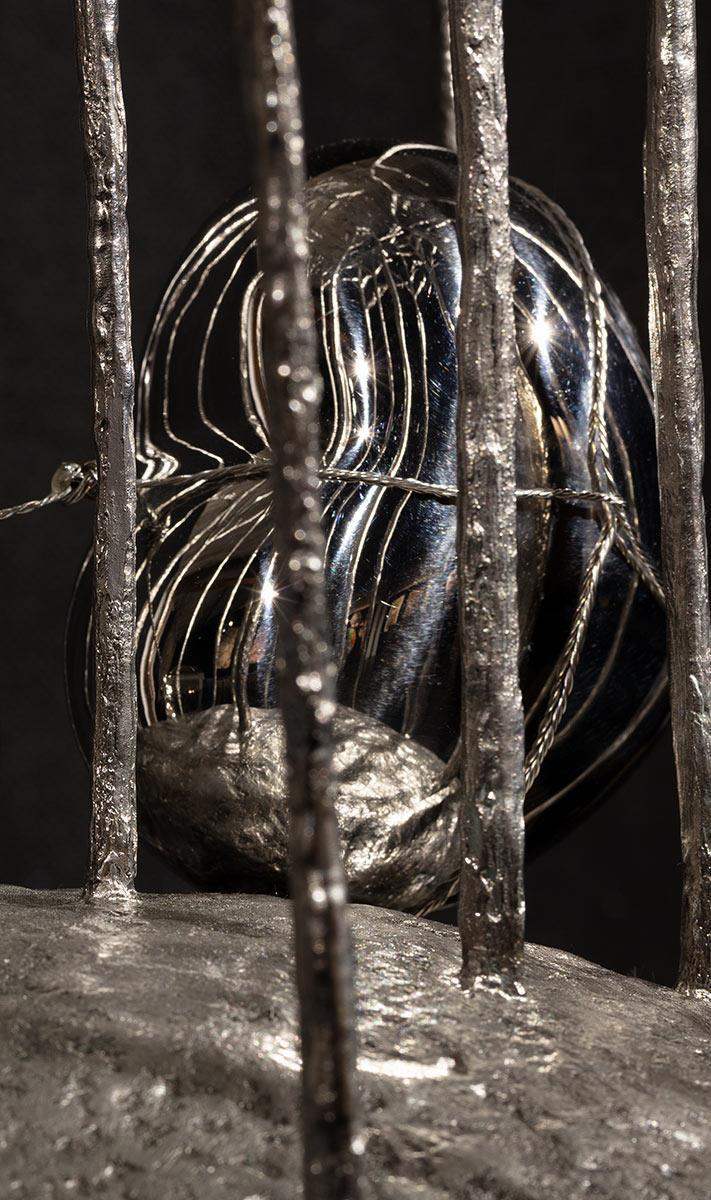 Love in the Forest - Sculpture - SOLD by artist Mackenzie Thorpe - Wyecliffe Galleries