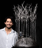 Love in the Forest - Sculpture - SOLD by artist Mackenzie Thorpe - Wyecliffe Galleries