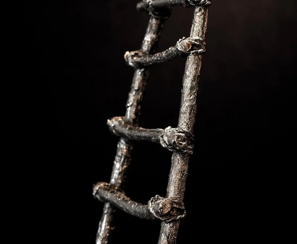 The Love Picker - Sculpture - SOLD by artist Mackenzie Thorpe - Wyecliffe Galleries