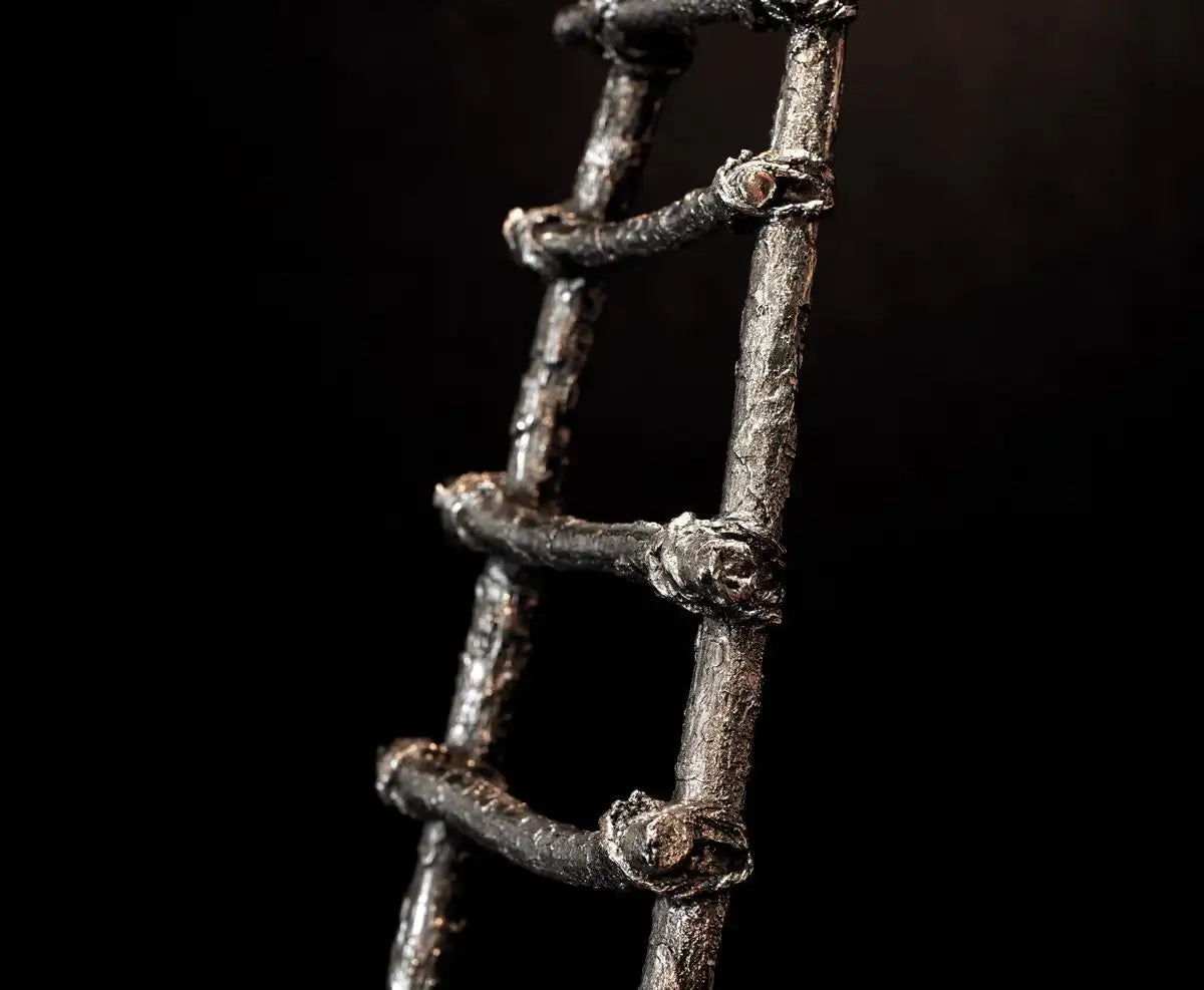 The Love Picker - Sculpture - SOLD by artist Mackenzie Thorpe - Wyecliffe Galleries