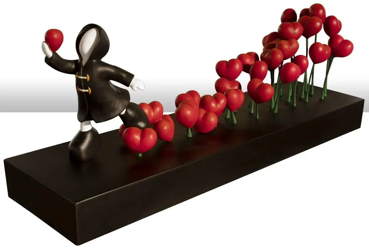 The Seeds of Love - Sculpture - SOLD by artist Mackenzie Thorpe - Wyecliffe Galleries