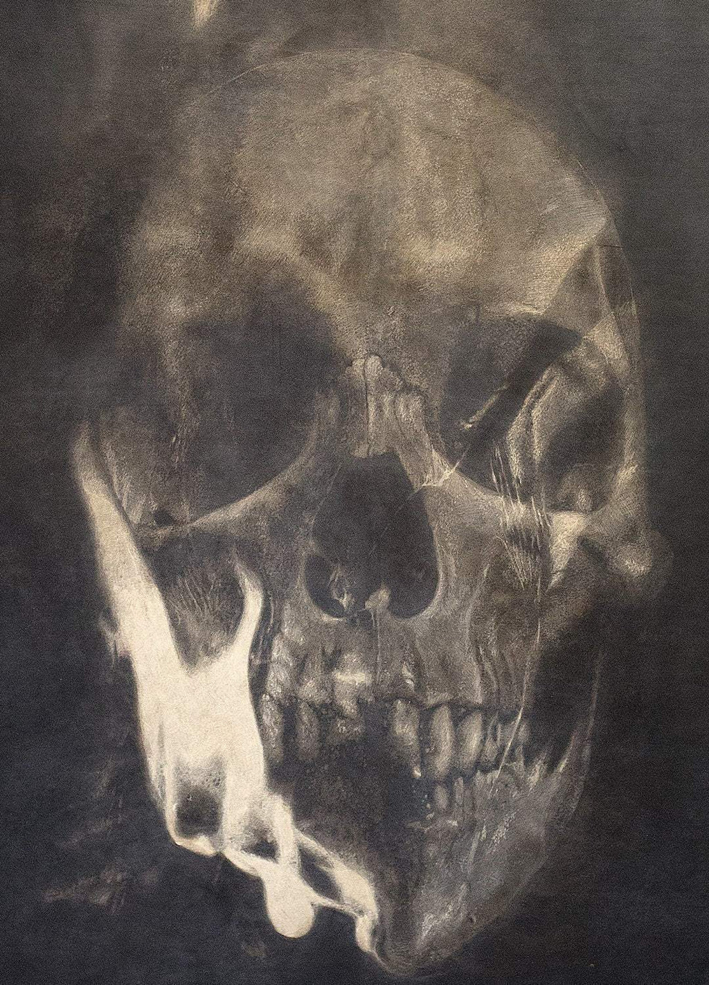 Death Asphyxiated - SOLD by artist Mark Evans - Wyecliffe Galleries