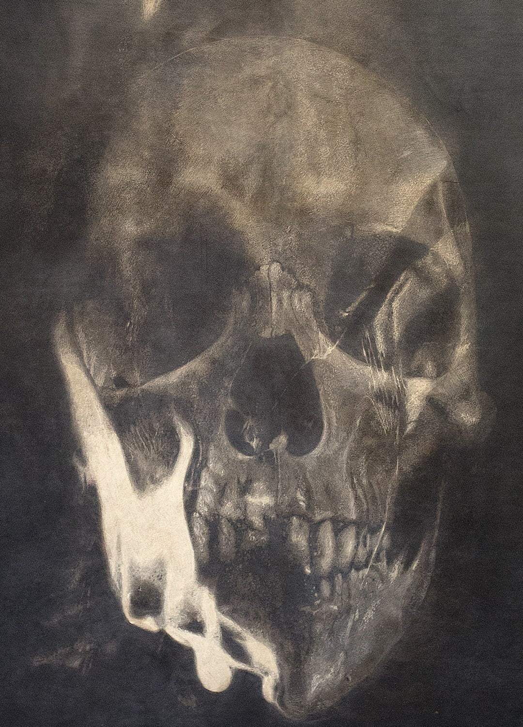 Death Asphyxiated - SOLD by artist Mark Evans - Wyecliffe Galleries