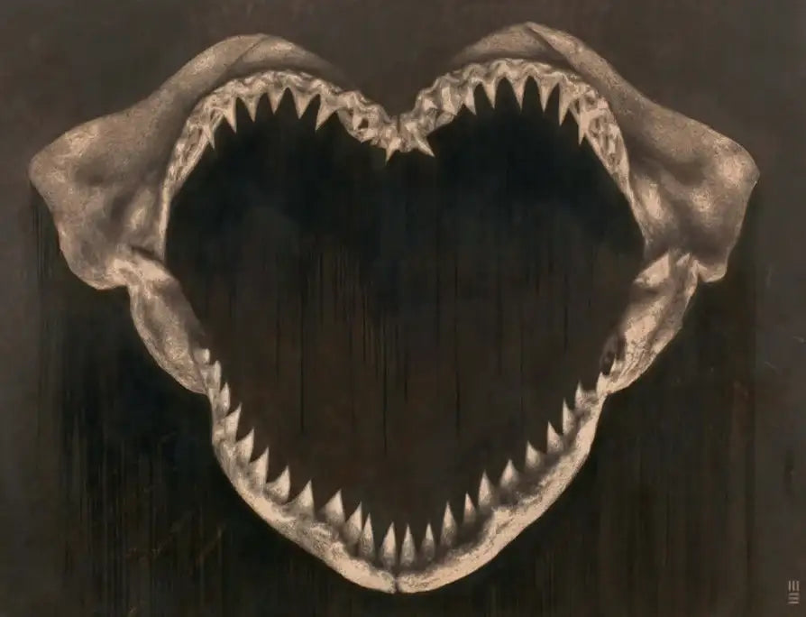 Furious Affection Earth by artist Mark Evans - Wyecliffe Galleries