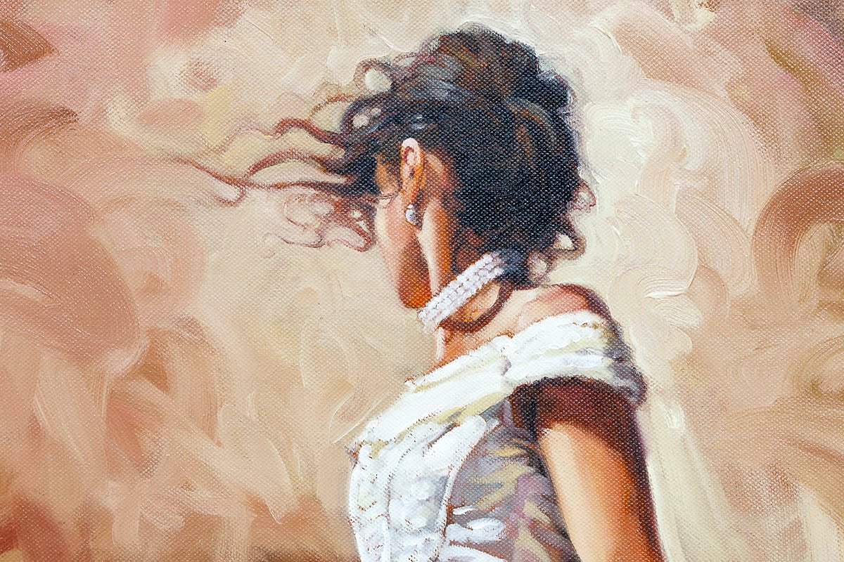 Light Breeze - Original - SOLD by artist Mark Spain - Wyecliffe Galleries