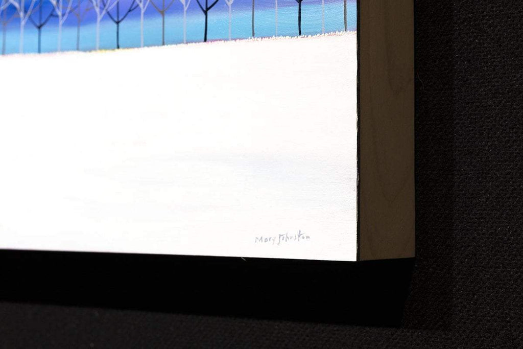 A Breezy Walk - Original - SOLD by artist Mary Johnston - Wyecliffe Galleries