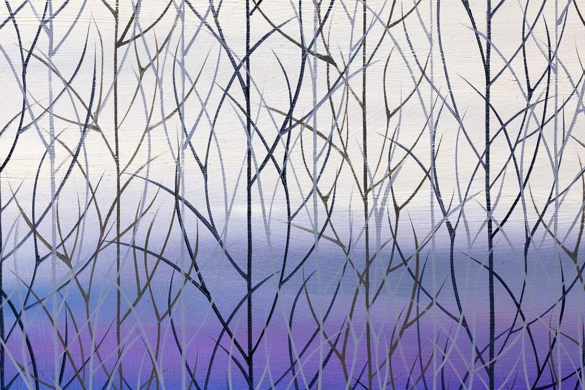 A Breezy Walk - Original - SOLD by artist Mary Johnston - Wyecliffe Galleries