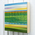 A Green Hue - Original - SOLD by artist Mary Johnston - Wyecliffe Galleries