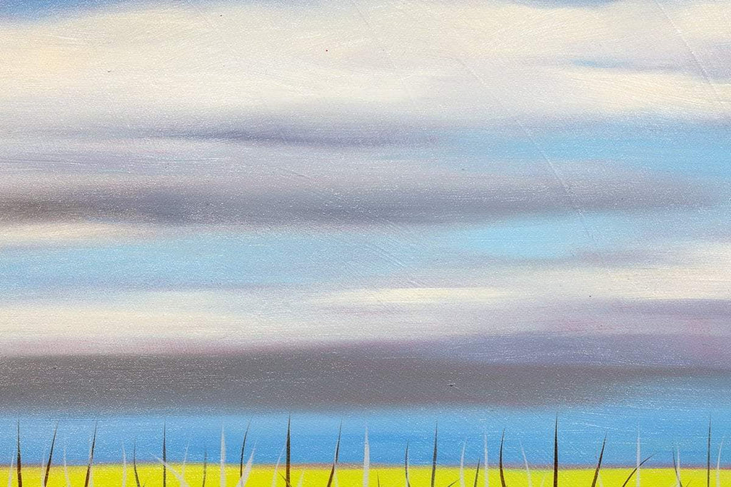 A Peaceful View - Original - SOLD by artist Mary Johnston - Wyecliffe Galleries