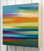 A Sea of Colour - Original - SOLD by artist Mary Johnston - Wyecliffe Galleries