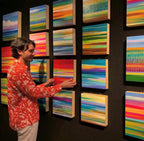 A Sea of Colour - Original - SOLD by artist Mary Johnston - Wyecliffe Galleries