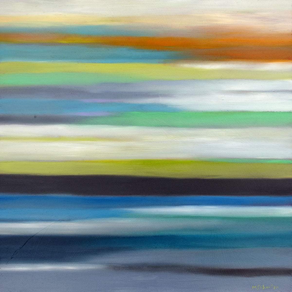 A Subtle View - Original - SOLD by artist Mary Johnston - Wyecliffe Galleries