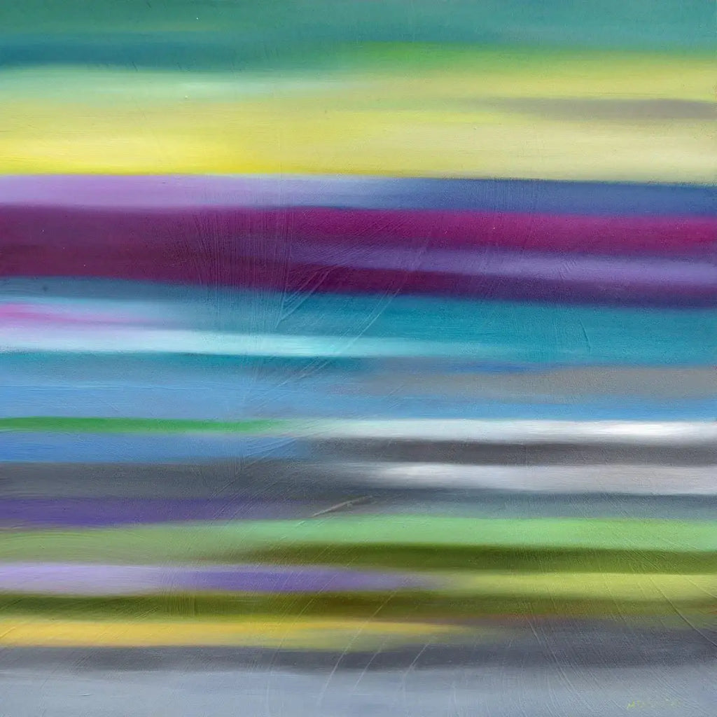 A Touch of Pink - Original - SOLD by artist Mary Johnston - Wyecliffe Galleries