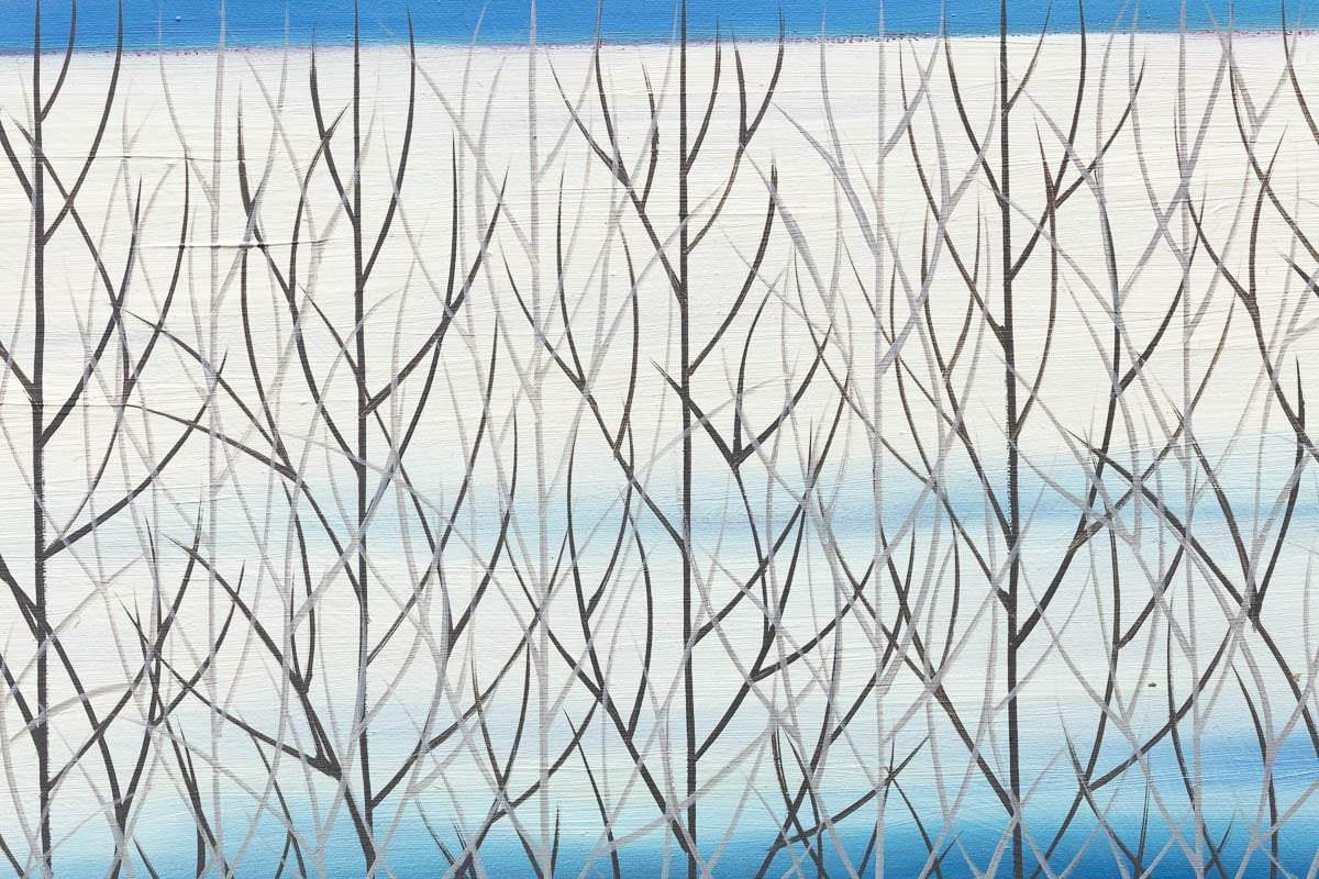 A Violet Haze - Original - SOLD by artist Mary Johnston - Wyecliffe Galleries