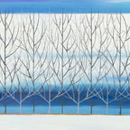 A Violet Haze - Original - SOLD by artist Mary Johnston - Wyecliffe Galleries