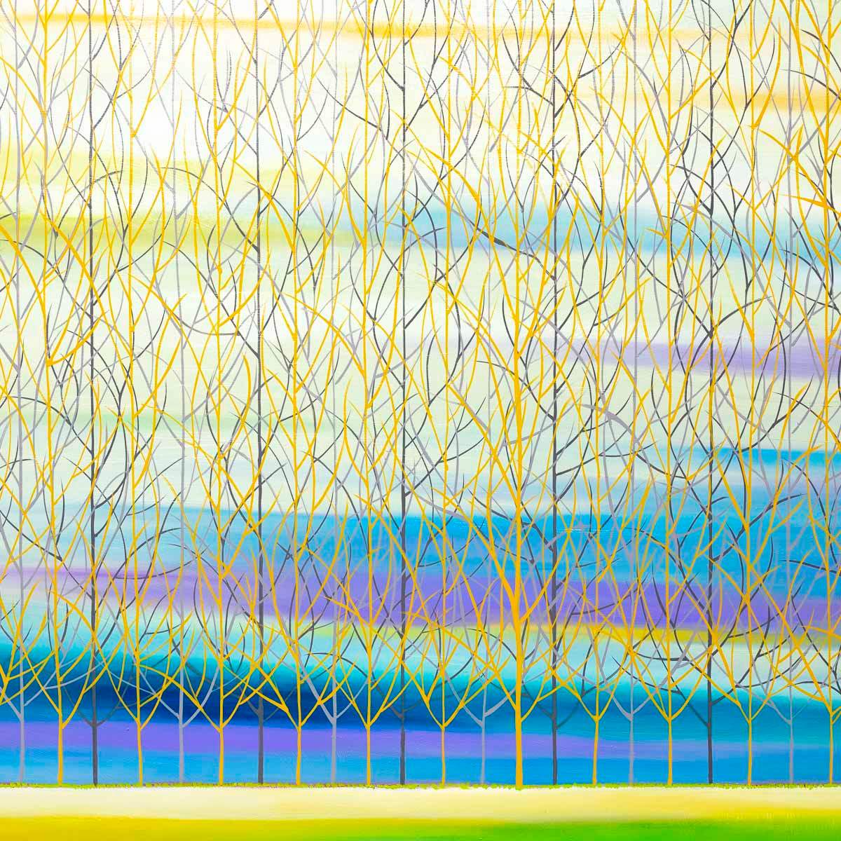 A Warm Welcome - Original - SOLD by artist Mary Johnston - Wyecliffe Galleries