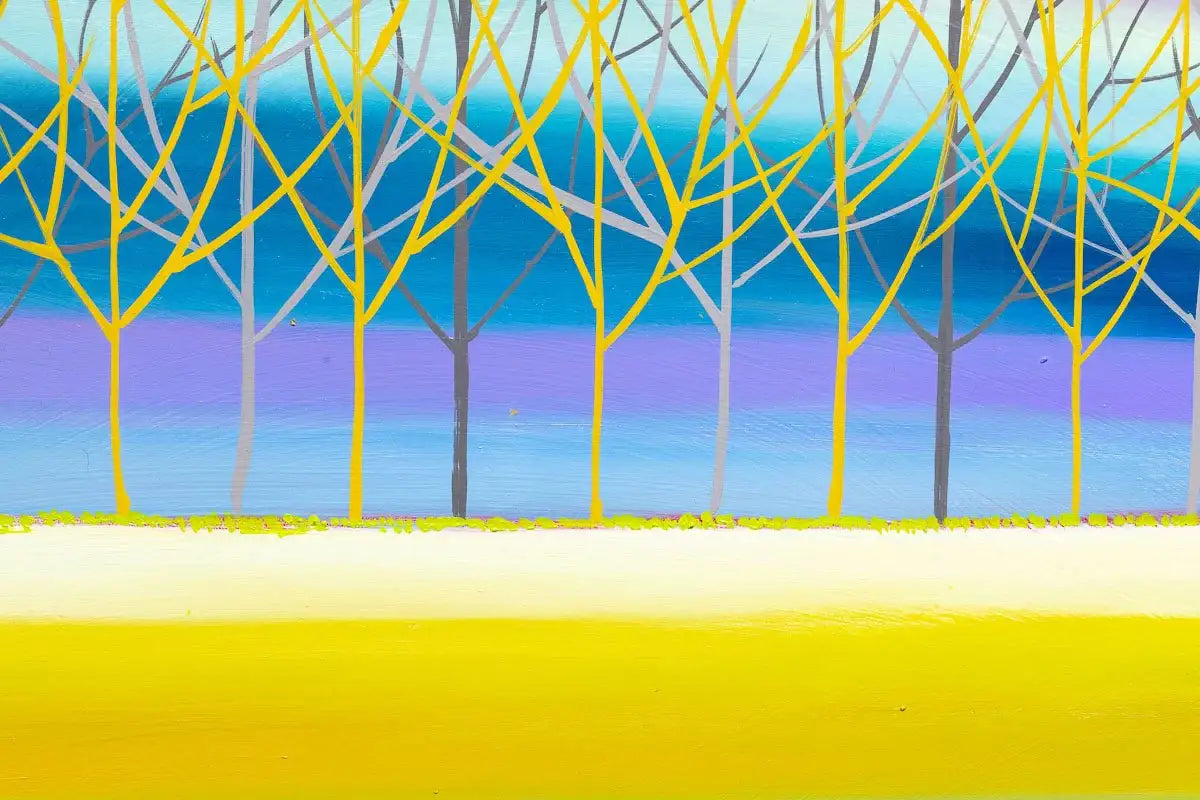 A Warm Welcome - Original - SOLD by artist Mary Johnston - Wyecliffe Galleries