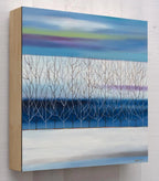 A Winter View - Original - SOLD by artist Mary Johnston - Wyecliffe Galleries