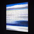 As Cold As Blue - Original - SOLD by artist Mary Johnston - Wyecliffe Galleries