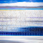 As Cold As Blue - Original - SOLD by artist Mary Johnston - Wyecliffe Galleries