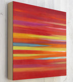 As the Sun Sets - Original - SOLD by artist Mary Johnston - Wyecliffe Galleries