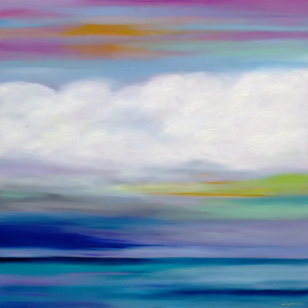 Beautiful Day - Original - SOLD by artist Mary Johnston - Wyecliffe Galleries