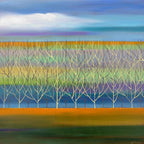 Beyond the Horizon - Original - SOLD by artist Mary Johnston - Wyecliffe Galleries