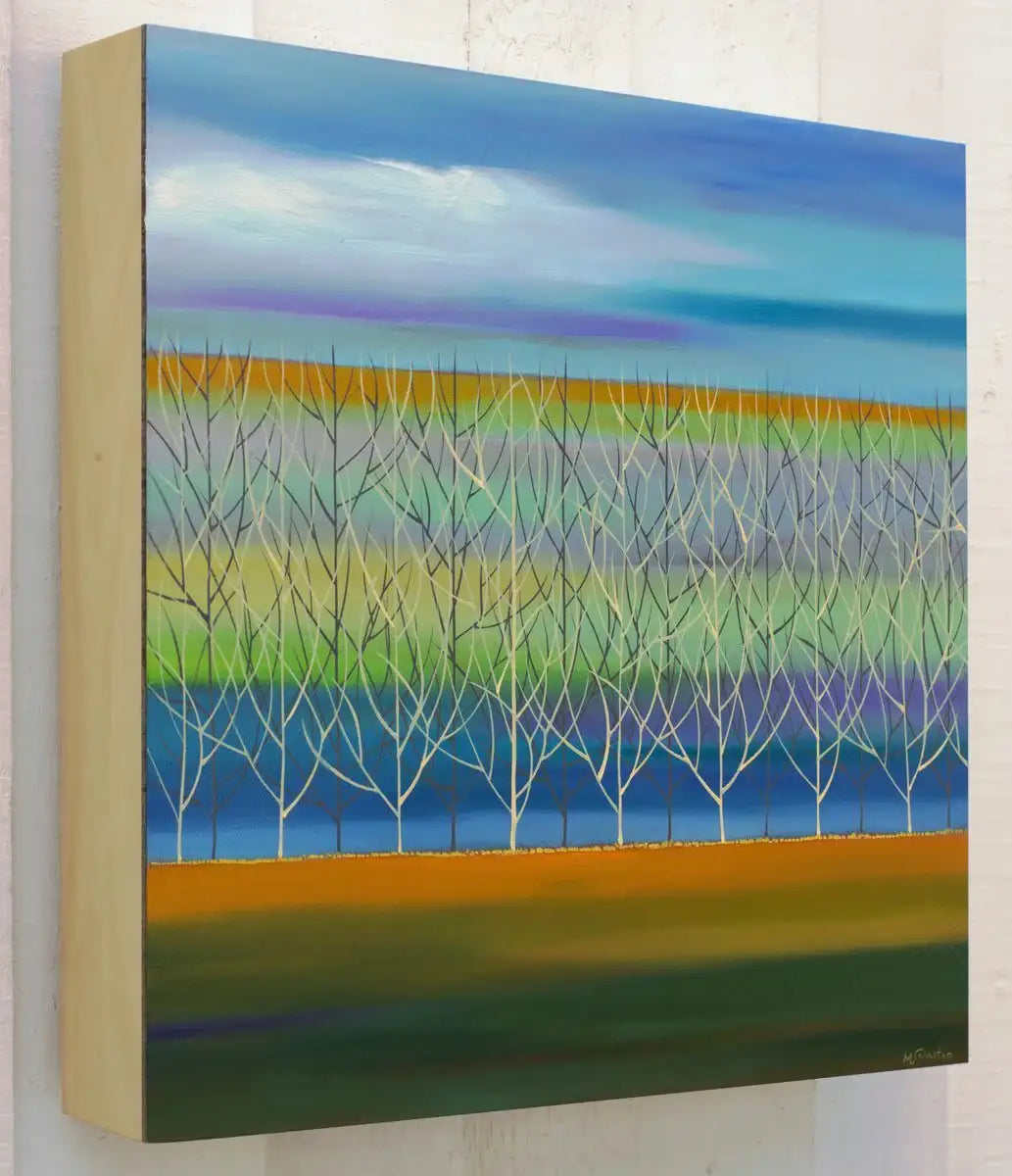 Beyond the Horizon - Original - SOLD by artist Mary Johnston - Wyecliffe Galleries