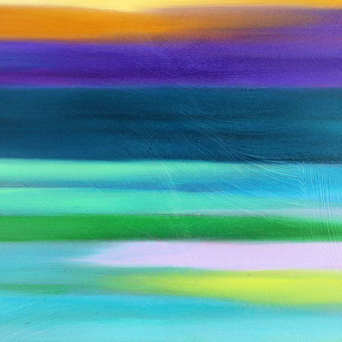 Blue Waters - Original - SOLD by artist Mary Johnston - Wyecliffe Galleries