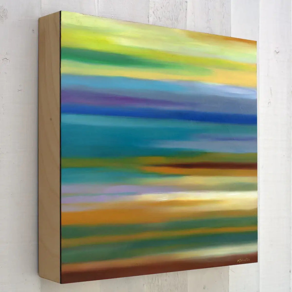 Calming Colours - Original - SOLD by artist Mary Johnston - Wyecliffe Galleries