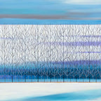 Cool Colours - Original - SOLD by artist Mary Johnston - Wyecliffe Galleries