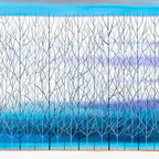 Cool Colours - Original - SOLD by artist Mary Johnston - Wyecliffe Galleries