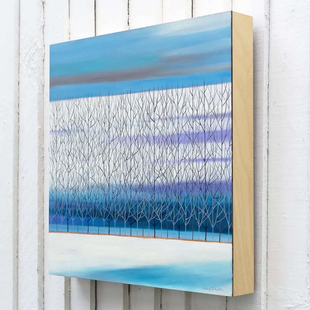 Cool Colours - Original - SOLD by artist Mary Johnston - Wyecliffe Galleries