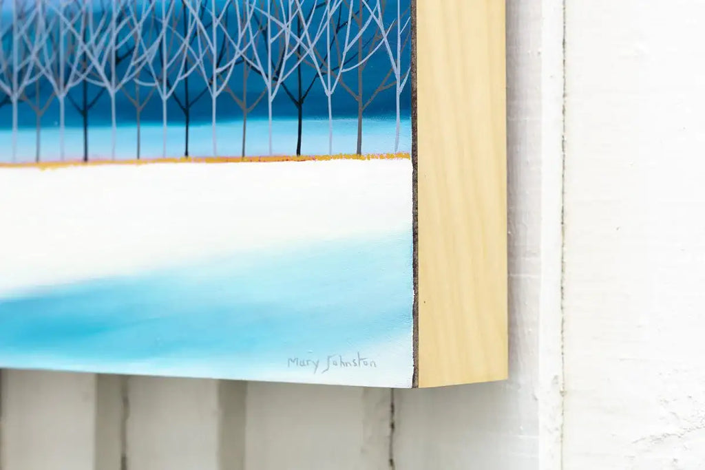 Cool Colours - Original - SOLD by artist Mary Johnston - Wyecliffe Galleries