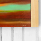 Green Haze - Original - SOLD by artist Mary Johnston - Wyecliffe Galleries