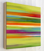 Green Valley - Original - SOLD by artist Mary Johnston - Wyecliffe Galleries